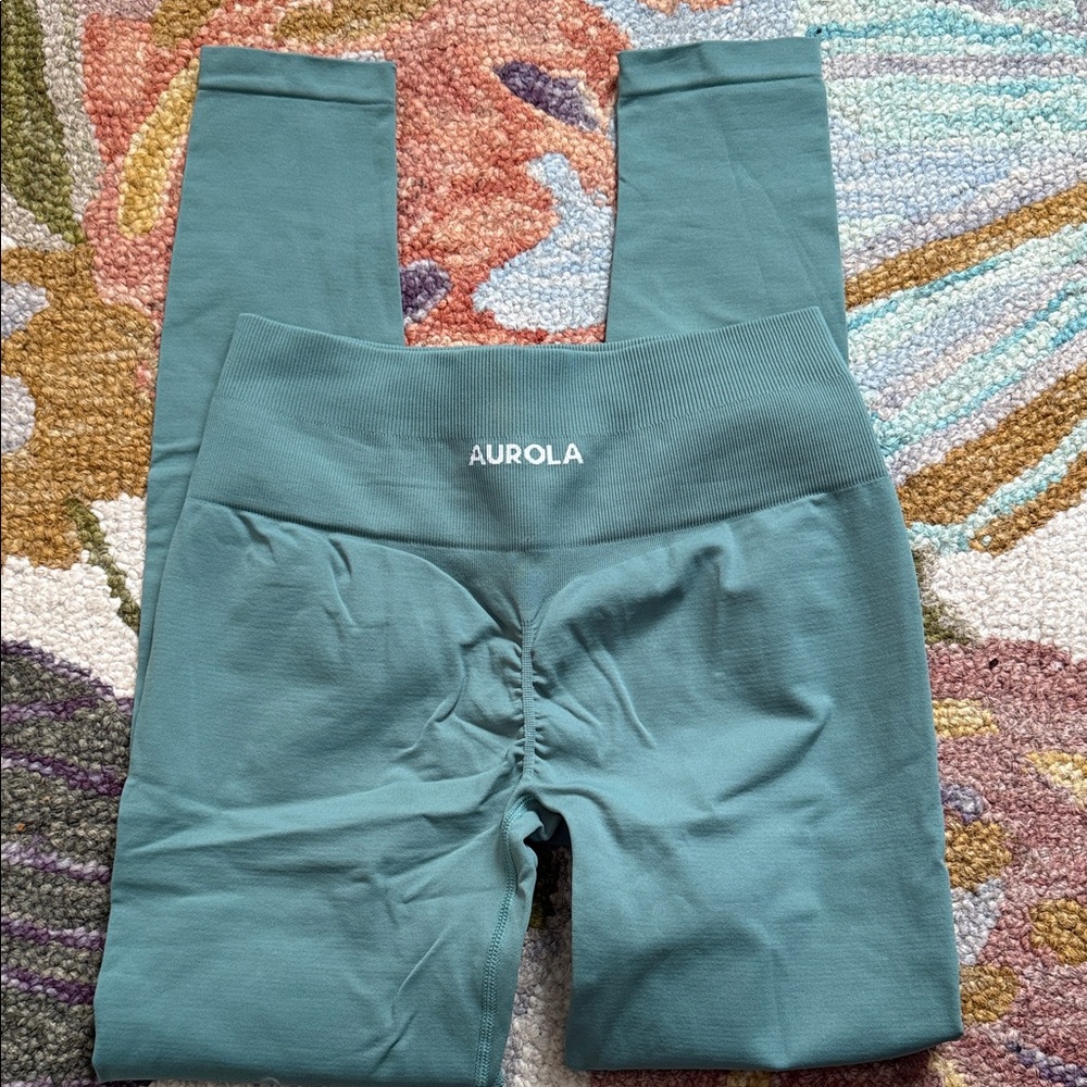 Aurola Women's Teal Leggings